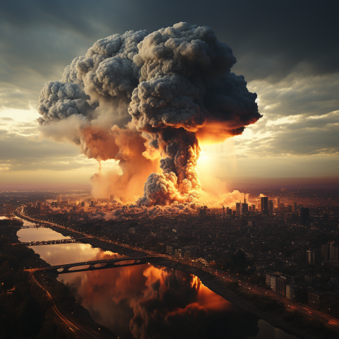 nuclear explosition